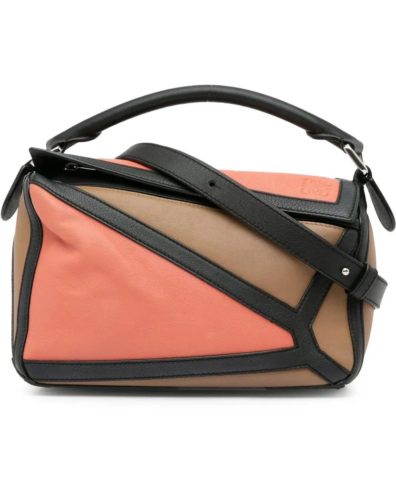 Loewe Hobo Bags Small Graphic Puzzle Bag orange Orange