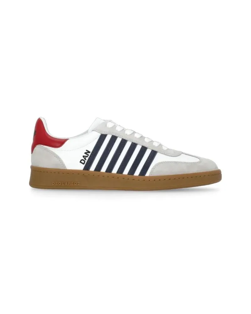 Dsquared2 Low-Top Sneaker Boxer Sneakers weiß Weiß