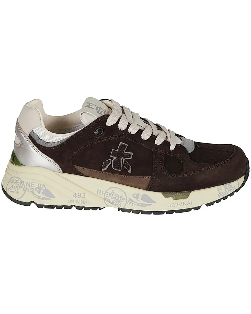 Premiata Low-Top Sneaker Mased Sneakers Brown braun Braun