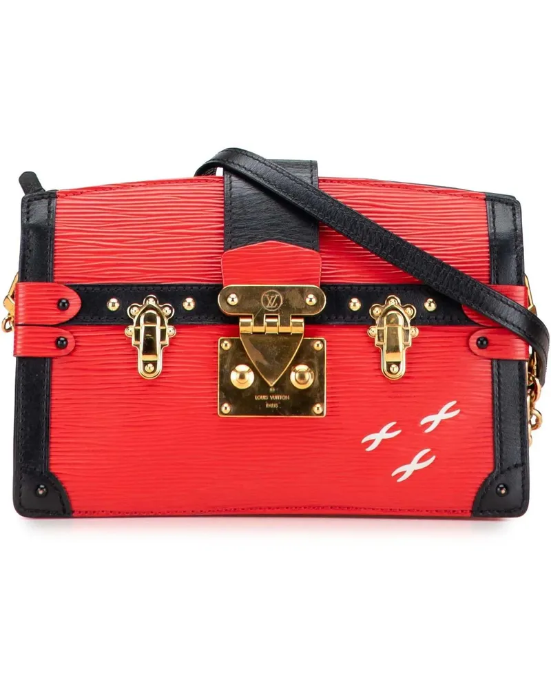 Louis Vuitton Hobo Bags Epi Trunk Clutch rot Rot