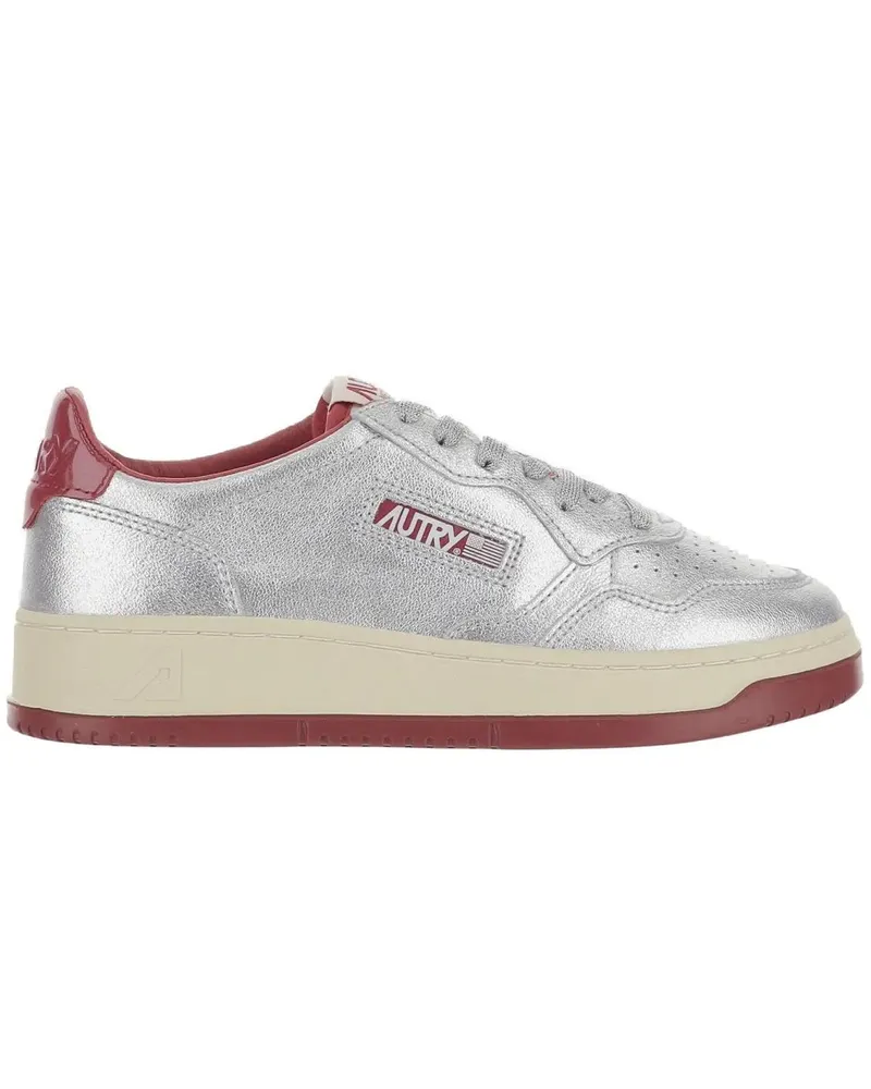 AUTRY Low-Top Sneaker Medalist Low Sneakers silberfarben 