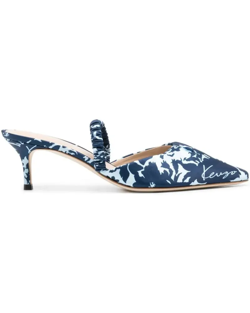 Kenzo Hohe Schuhe With Heel Blue blau Blau
