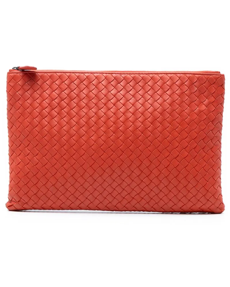 Bottega Veneta Clutches Nappa Intrecciato Clutch rot Rot