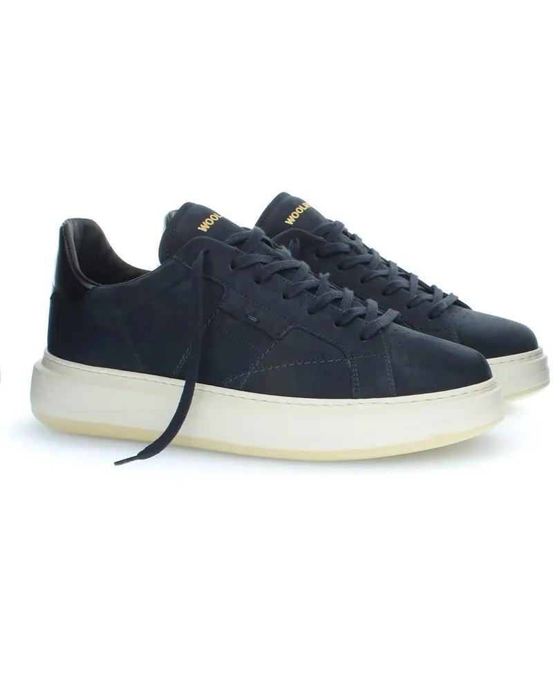 Woolrich Low-Top Sneaker Sneakers Blue blau Blau