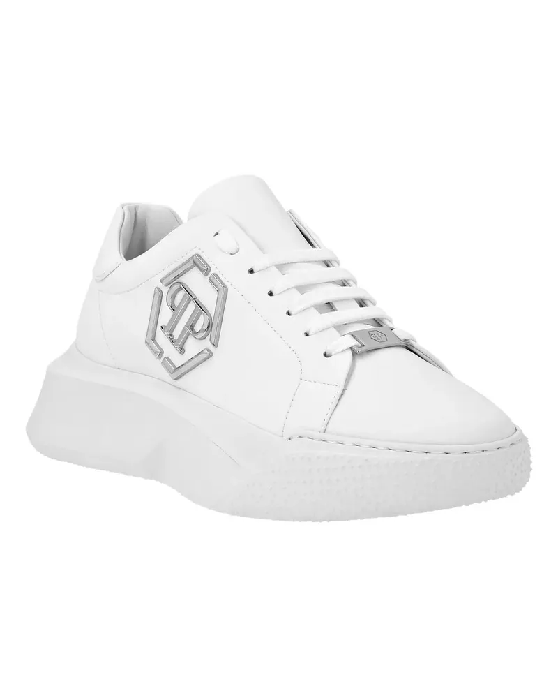 Philipp Plein Low-Top Sneaker Sneaker Godzilla weiß Weiß