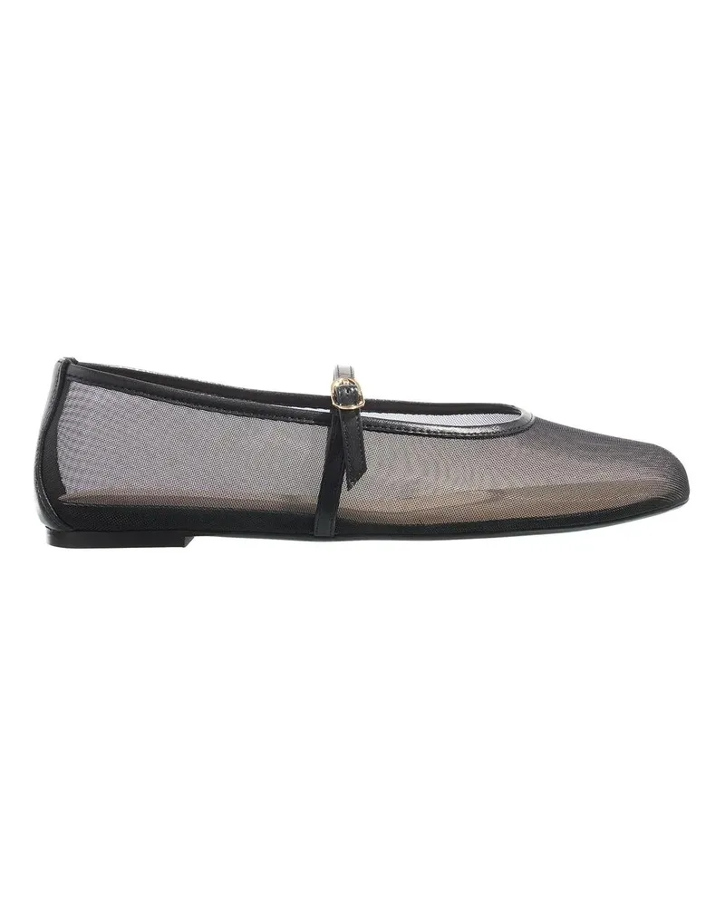 Stuart Weitzman Ballerinas Bareitall Mary Jane schwarz Schwarz