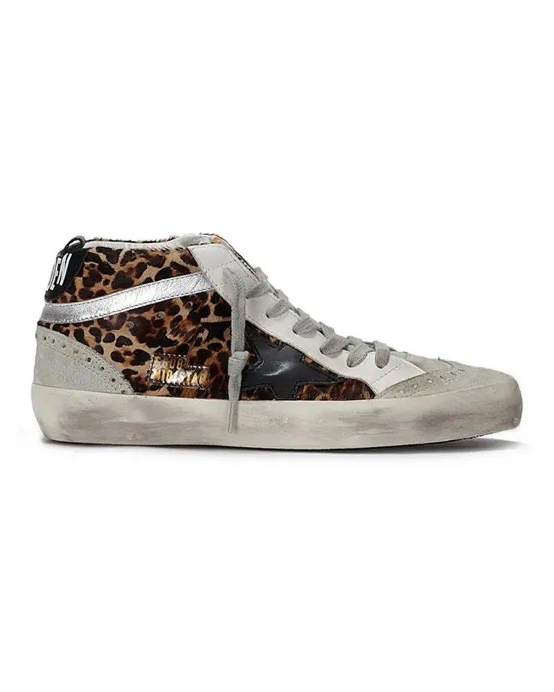 Golden Goose Low-Top Sneaker Midstar Sneakers grau Grau