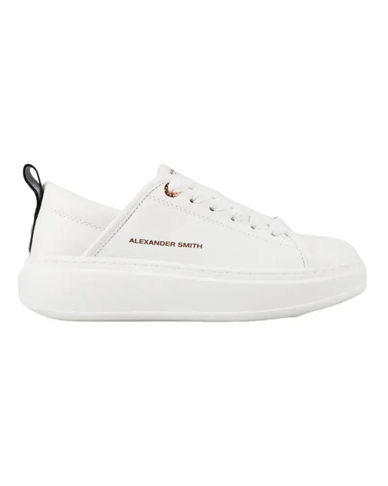 Alexander Smith Low-Top Sneaker Ecowembley Sneakers In White Eco Leather weiß Weiß