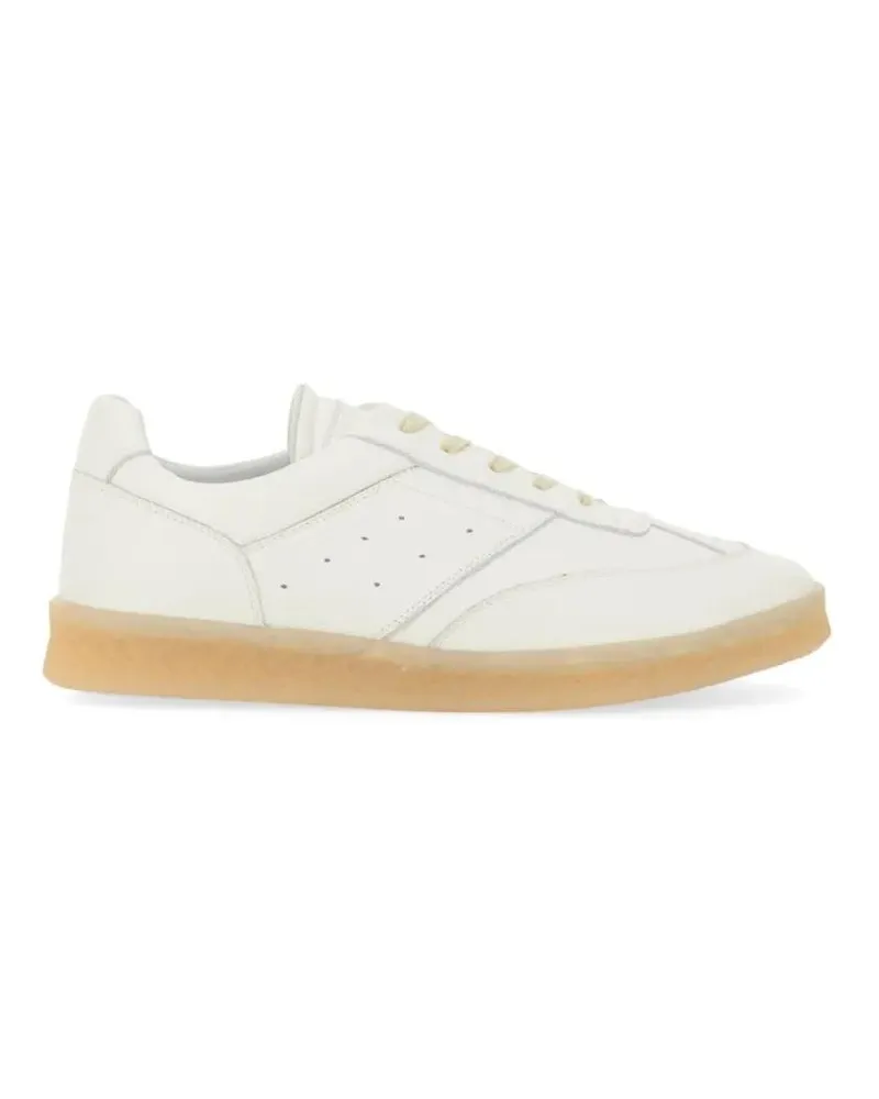 Maison Margiela Low-Top Sneaker Sneaker 6 Court weiß Weiß