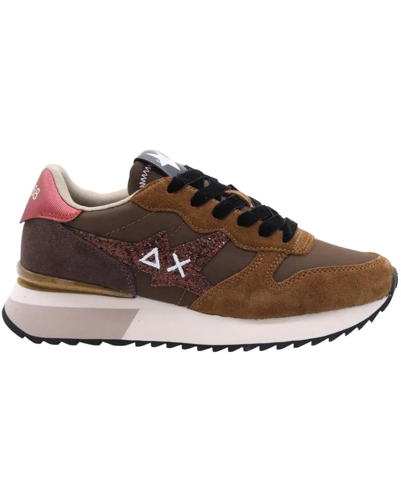Sun68 Low-Top Sneaker Sneaker Brown braun Braun