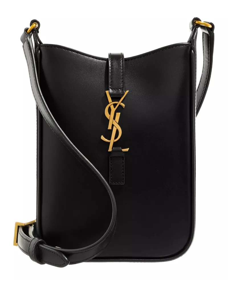 Saint Laurent Crossbody Bags Ysl Pouch Crossbody 5A7 schwarz Schwarz