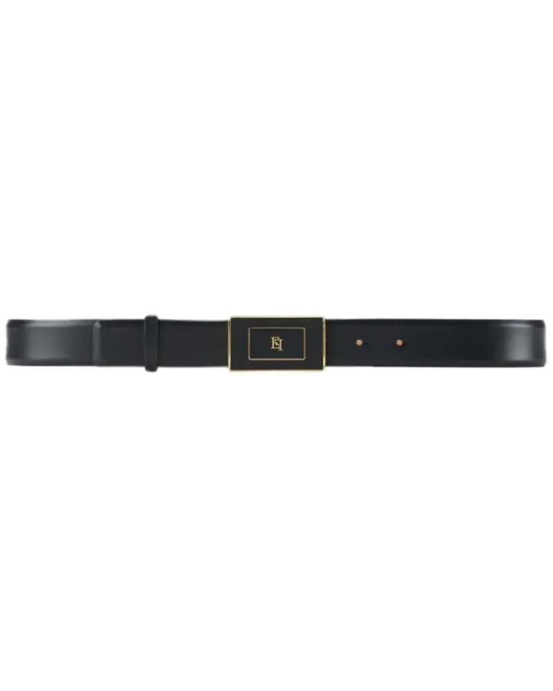 Elisabetta Franchi Gürtel Belts Black schwarz Schwarz