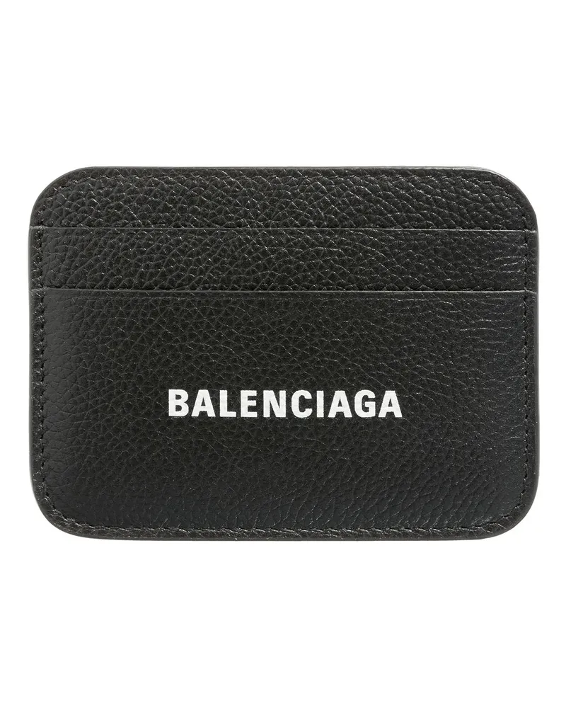 Balenciaga Portemonnaies Cash Card Holder Schwarz