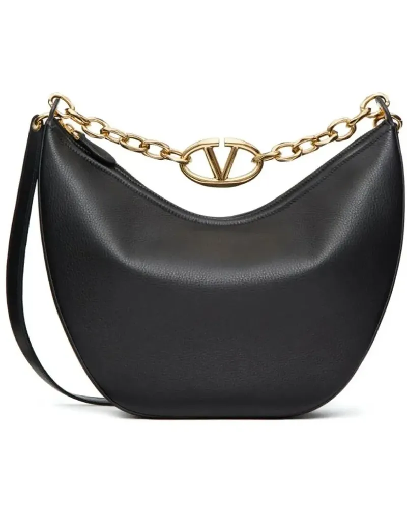 Valentino Garavani Crossbody Bags  Vlogo Gate Shoulder Bag schwarz Schwarz