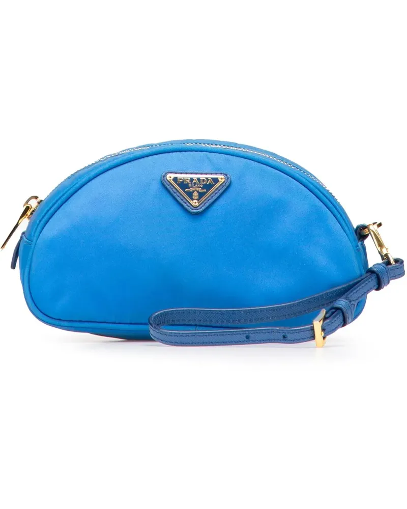 Prada Kosmetiktaschen Tessuto Pouch blau Blau