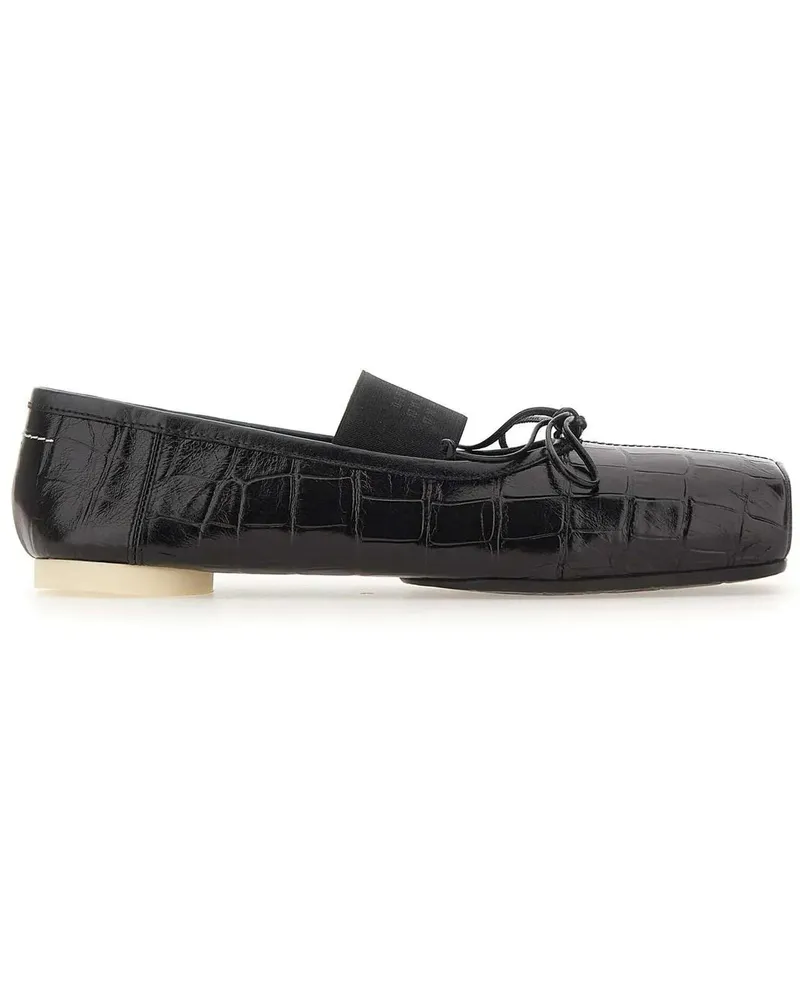 Maison Margiela Ballerinas Flat Shoes Black schwarz Schwarz