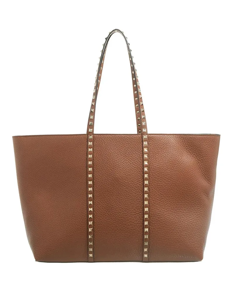 Valentino Garavani Hobo Bags Rockstud Tote Bag braun Braun