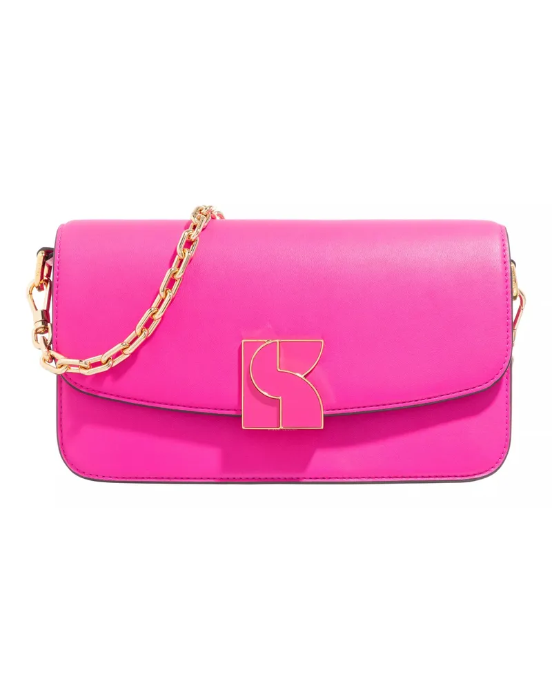 Kate Spade Crossbody Bags Dakota Smooth Leather Small Crossbody pink Rosa