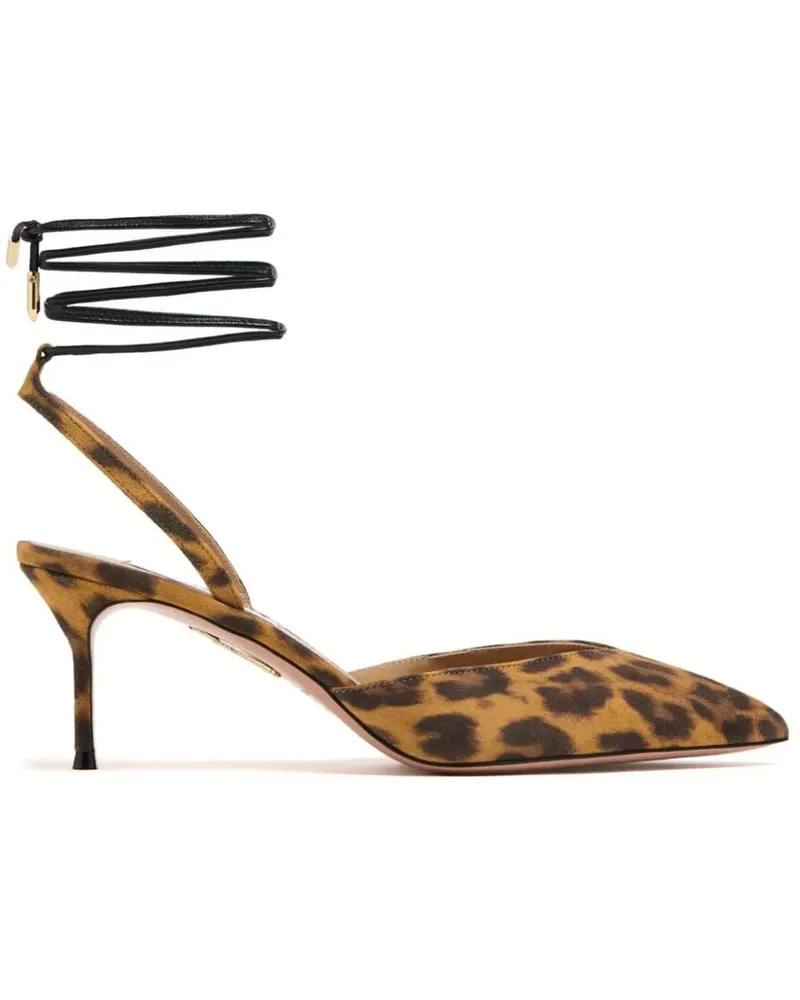 Aquazzura Hohe Schuhe With Heel Brown braun Braun