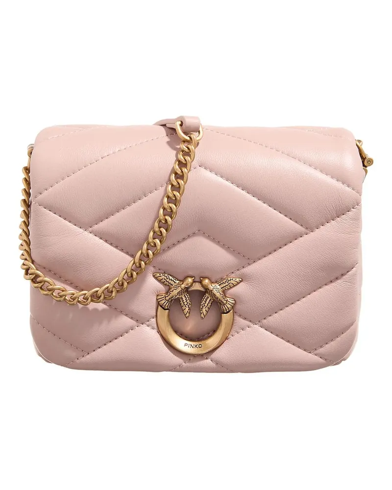 Pinko Crossbody Bags Love Click Puff Baby Gold