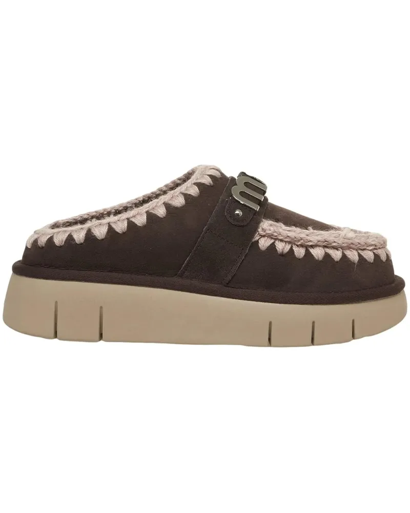 Mou Loafer Clogs 'Bounce' braun Braun