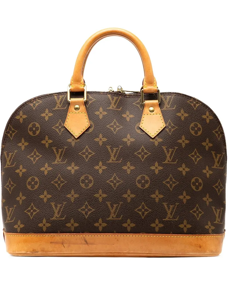 Louis Vuitton Crossbody Bags Monogram Alma PM braun Braun