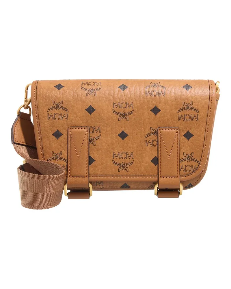 MCM Laptoptaschen Aren Vi Messenger Mni Co, One Size braun Braun