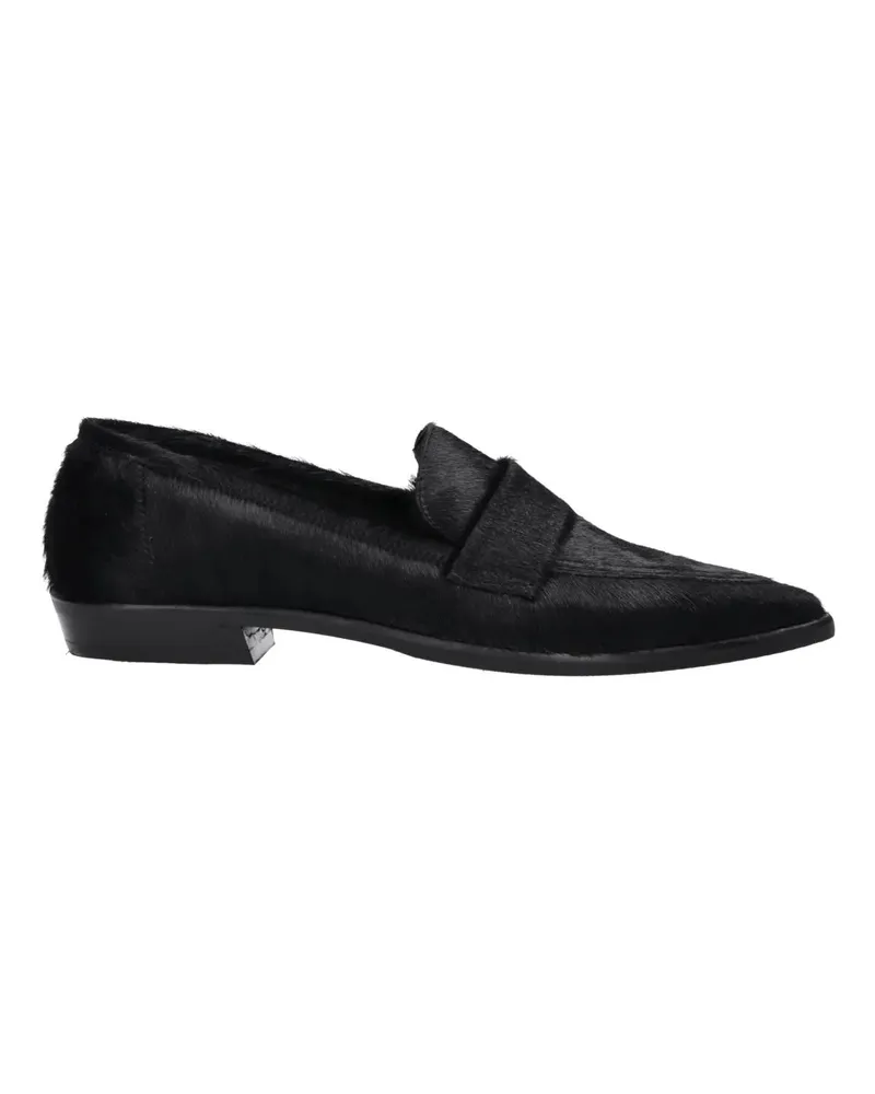 Thea Mika Slipper & Pantoletten Mokassins schwarz Schwarz