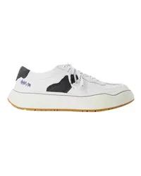 Adererror Sneakers Log; Baus Sneakers - Leather - White Weiß