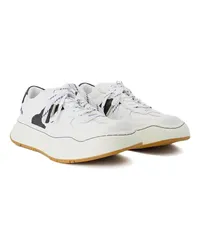 Adererror Sneakers Log; Baus Sneakers - Leather - White Weiß