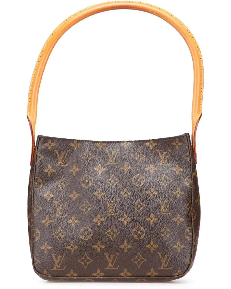 Louis Vuitton Hobo Bags Monogram Looping MM braun Braun