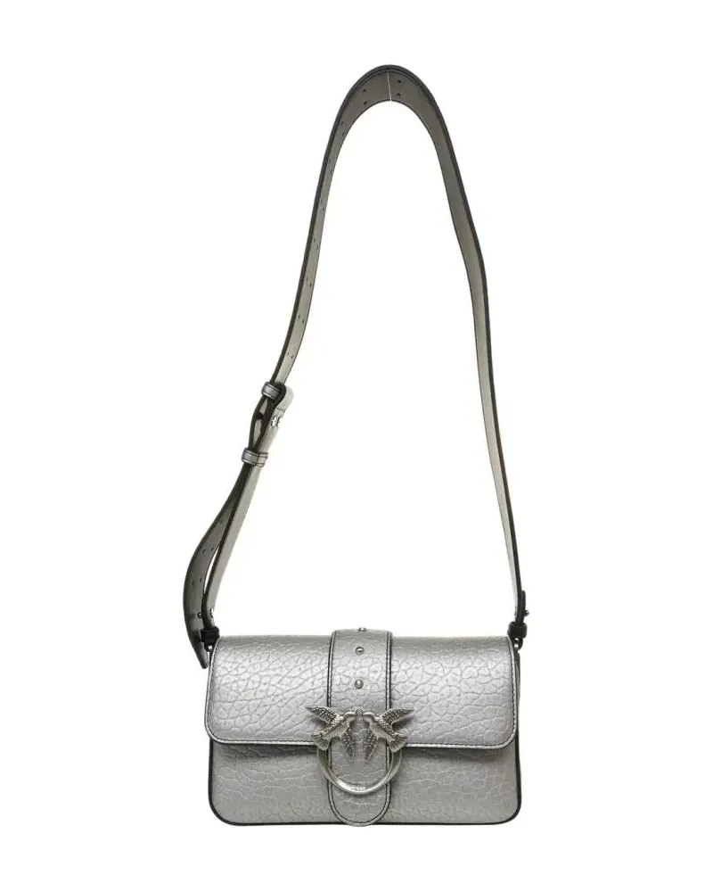 Pinko Hobo Bags 'Love One Mini' Shoulder Bag grau Grau