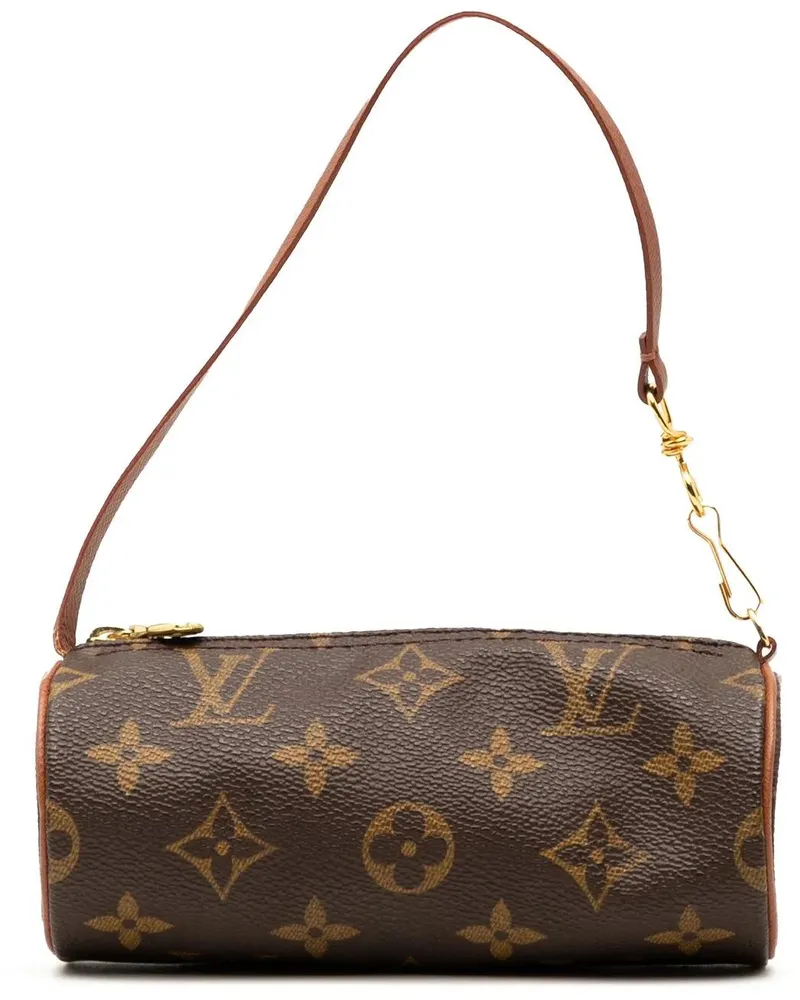 Louis Vuitton Crossbody Bags Monogram Papillon Pochette braun Braun