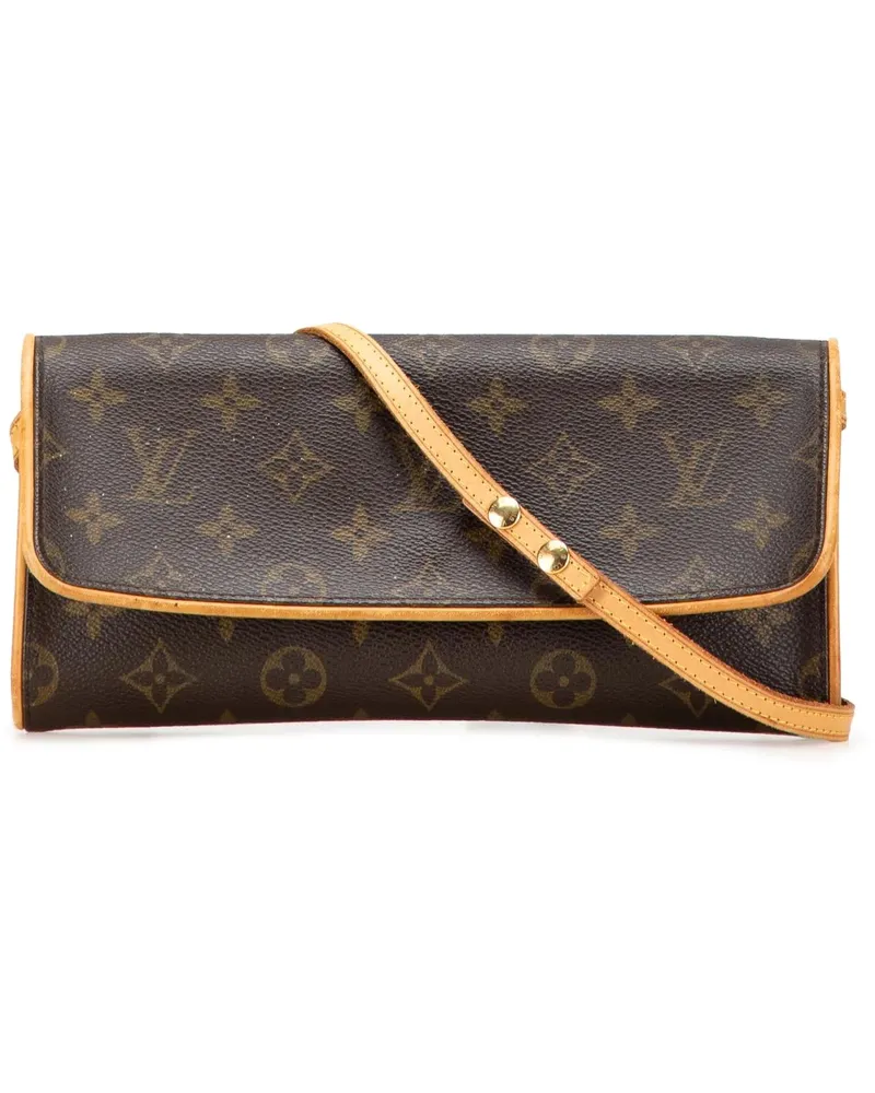 Louis Vuitton Hobo Bags Monogram Pochette Twin GM braun Braun