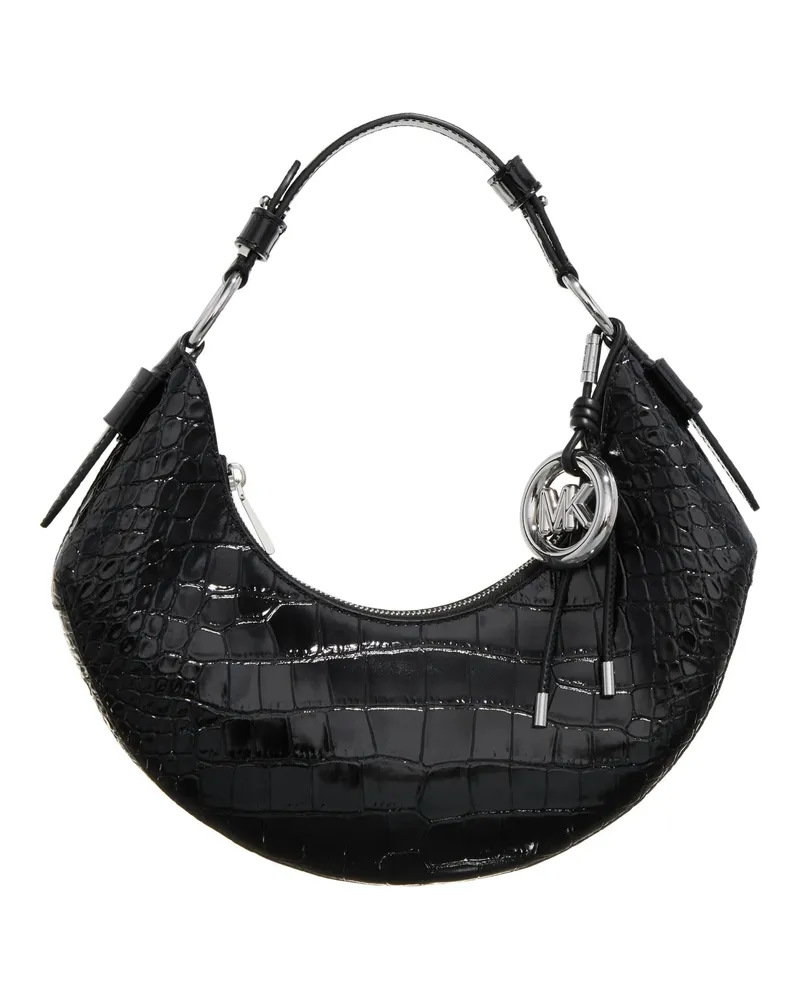 Michael Kors Hobo Bags Md Shoulder schwarz Schwarz