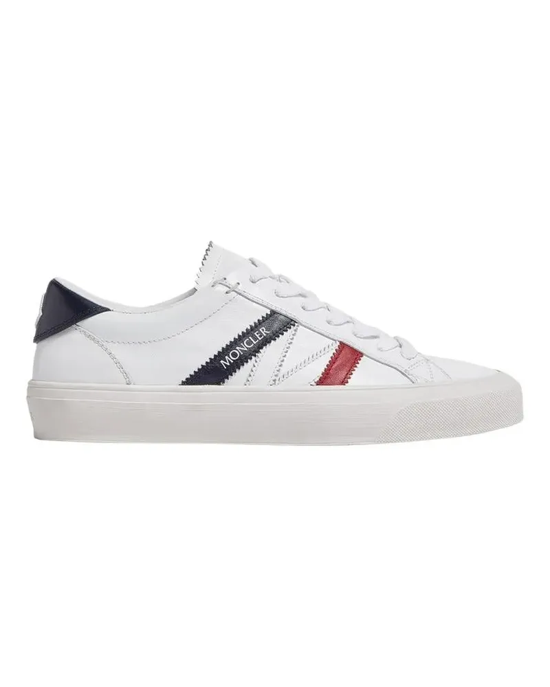 Moncler Low-Top Sneaker Monaco2 Low Top Sneakers weiß Weiß