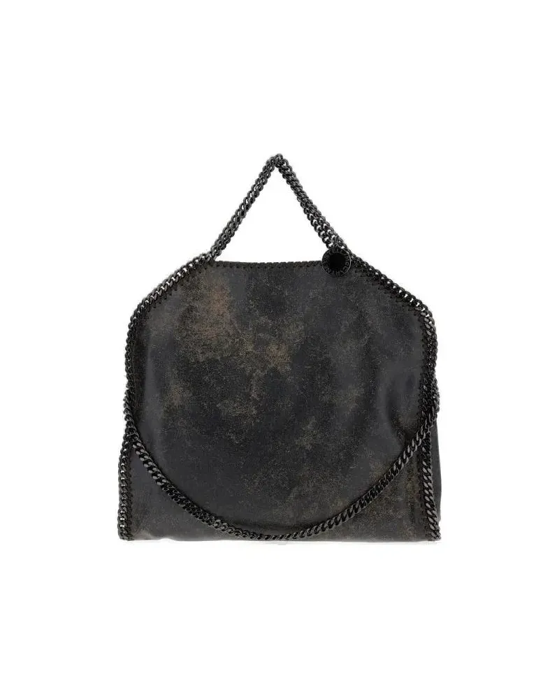 Stella McCartney Hobo Bags Vintage Distressed Leather Shoulder Bag grau Grau