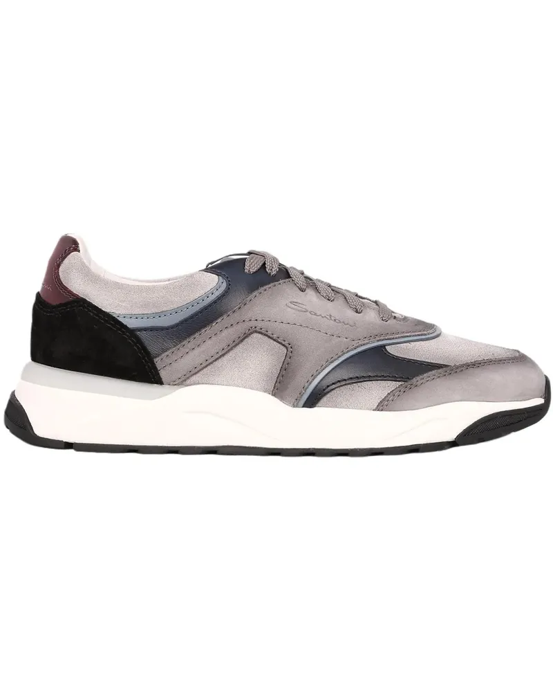 Santoni Low-Top Sneaker Sneaker grau Grau