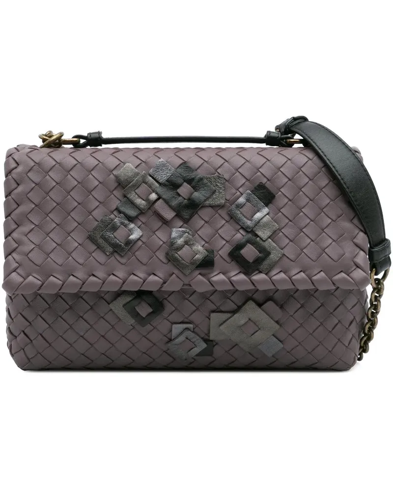 Bottega Veneta Hobo Bags Small Nappa Intrecciato Embroidered Olimpia Should orange Orange