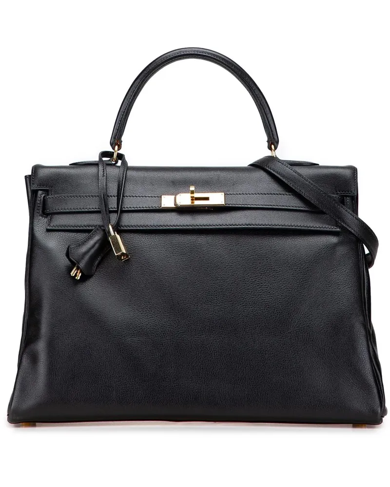 Hermès Hobo Bags Gulliver Kelly Retourne 32 schwarz Schwarz