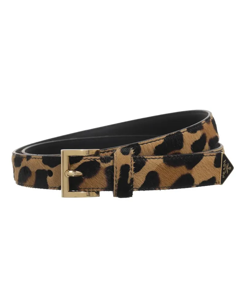 Prada Gürtel Leopard Belt leopardenmuster Leopardfarben