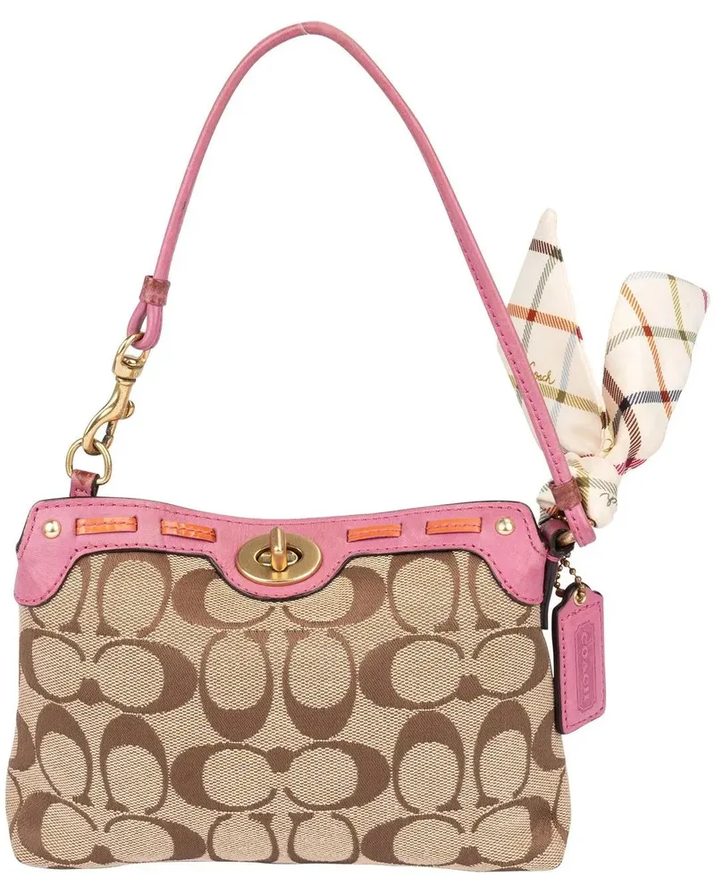 Coach Crossbody Bags  Monogram Mini Handbag braun Braun