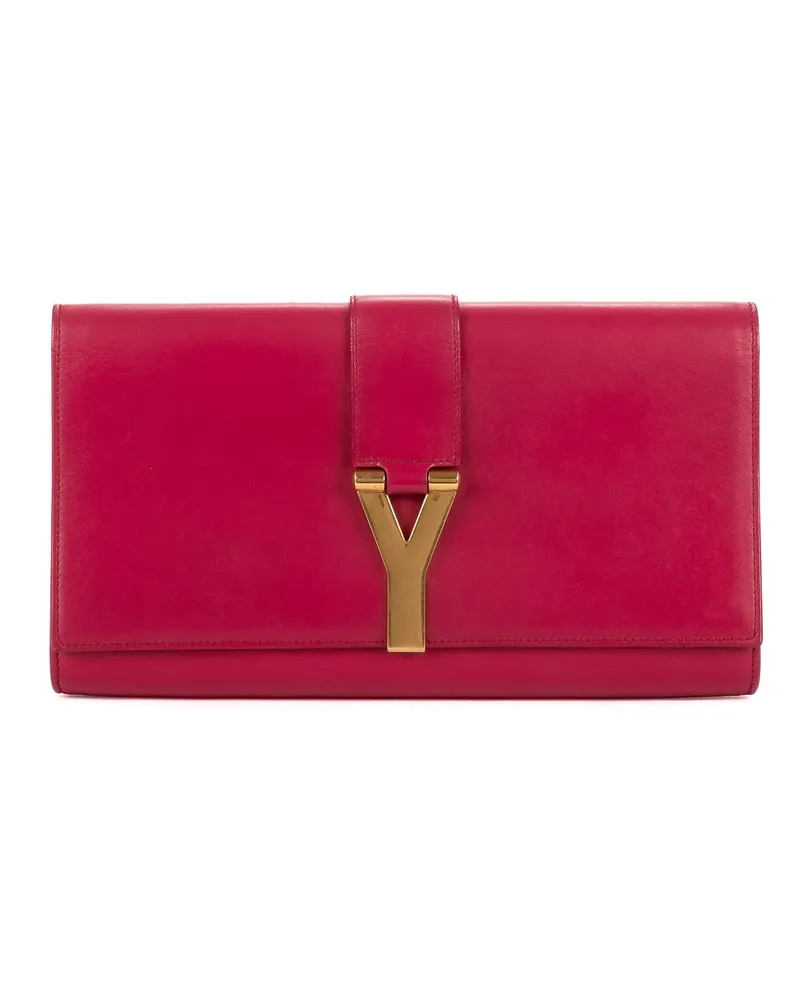 Saint Laurent Crossbody Bags Ligne-Y Pochette Small pink Rosa