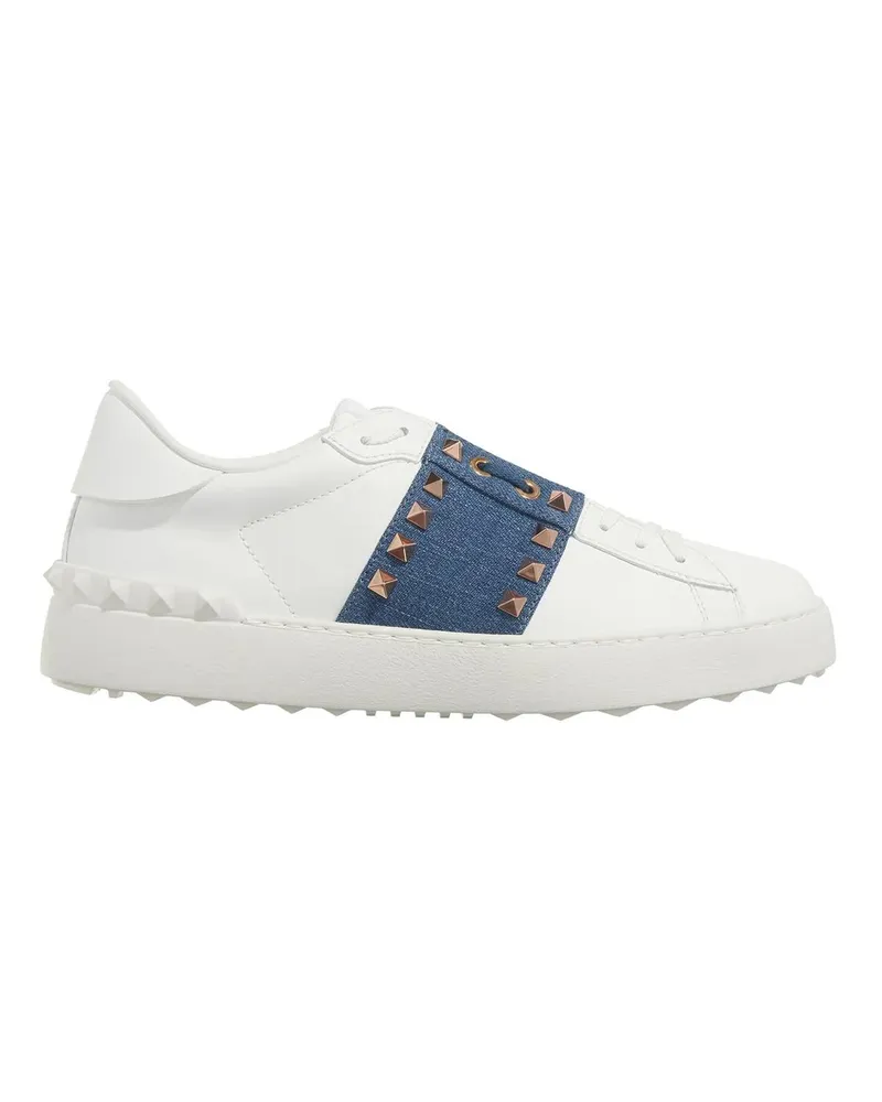 Valentino Garavani Low-Top Sneaker Woman Rockstud Untitled Trainer weiß Weiß