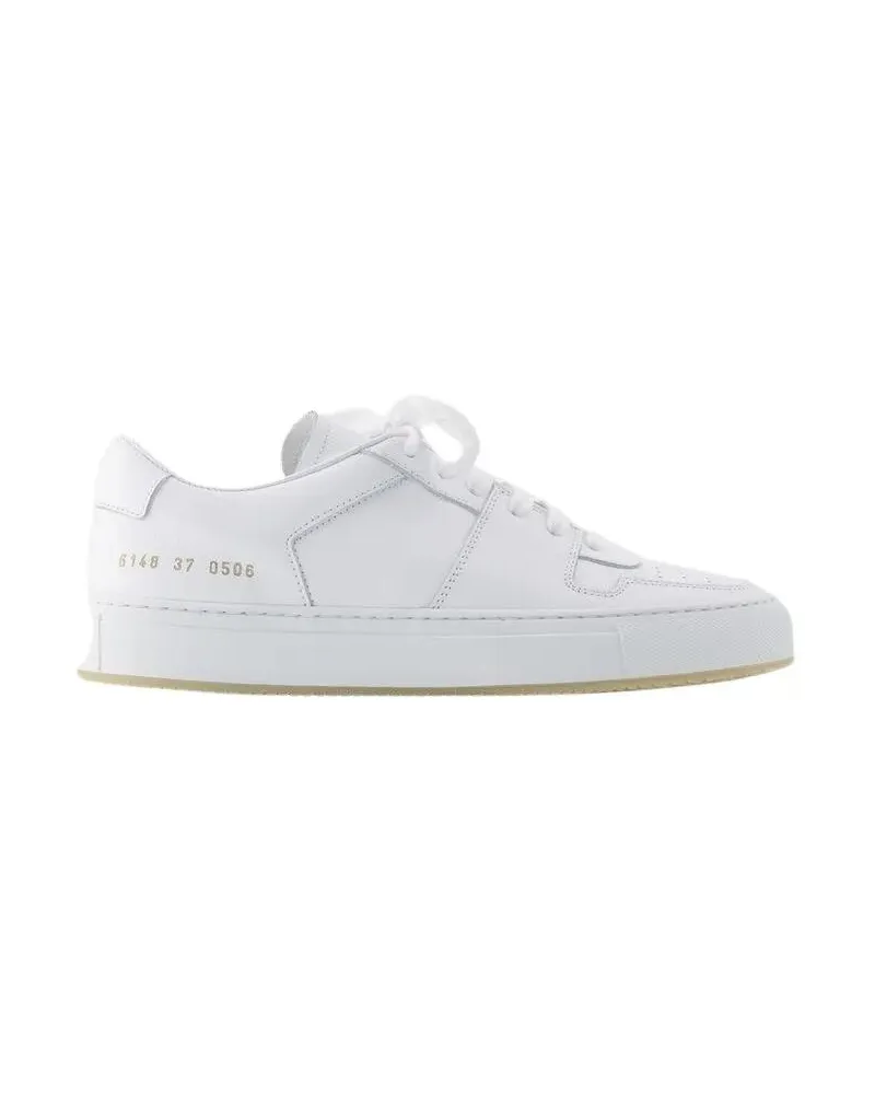 Common Projects Sneakers Decades Sneakers - Leather - White Weiß