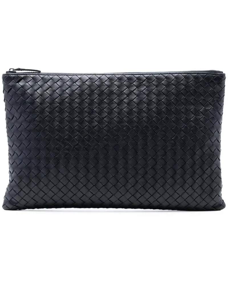 Bottega Veneta Clutches Nappa Intrecciato Clutch schwarz Schwarz