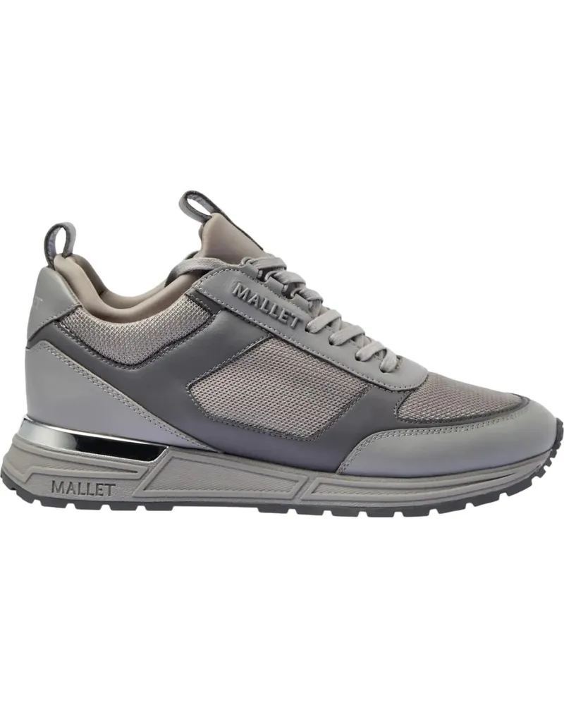 Mallet Low-Top Sneaker Heren Sneaker Grau