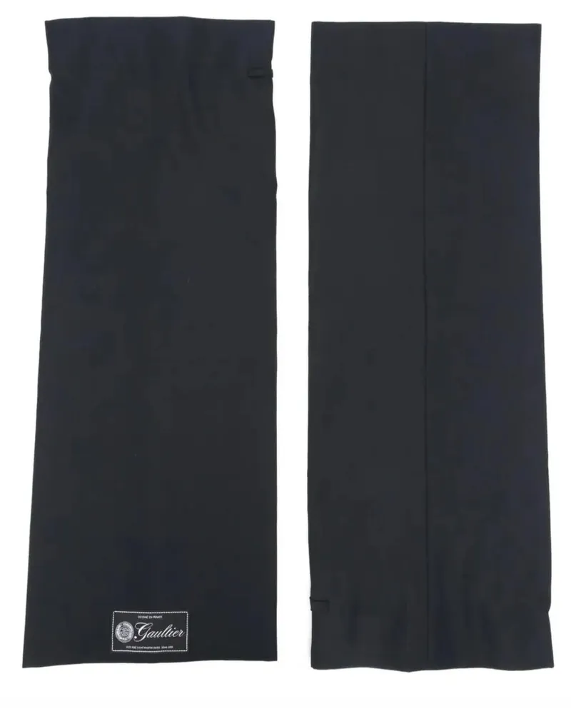 Jean Paul Gaultier Handschuhe Tailoring Floating Legs Navy blau Blau