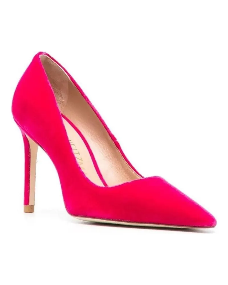 Stuart Weitzman Hohe Schuhe Decollete Pink rosa Gold