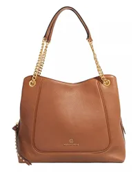 Michael Kors Hobo Bag Piper Large Chain Shoulder Tote Braun